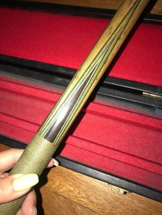 Rare Vintage Authentic Balabushka Pool Cue - Early To Mid 1960’s With Case 5