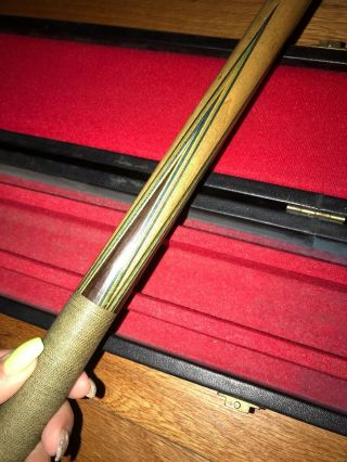 Rare Vintage Authentic Balabushka Pool Cue - Early To Mid 1960’s With Case 6
