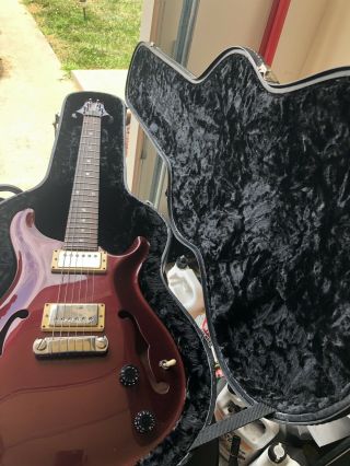 PAUL REED SMITH PRS HOLLOW BODY RARE PLUM FINISH PLAYS GREAT 9