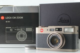 Rare [exc,  5 In Box] Leica Cm Zoom 35mm Point & Shoot Film Camera From Japan
