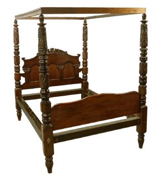 Chippendale Four - Post Bed,  19th Century (1800s)