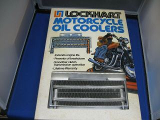 Lockhart Oil Cooler Nos Vintage Suzuki Gs550 Gs750 Harley Bsa Norton Triumph