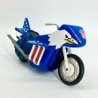 Evel Knievel Strato - Cycle with Energizer and Figure,  Vintage IDEAL 1977 5