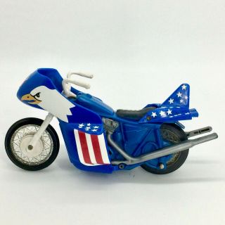 Evel Knievel Strato - Cycle with Energizer and Figure,  Vintage IDEAL 1977 7