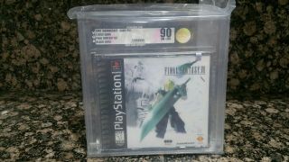 Final Fantasy Vii 7 Vga 90 Rare Black Label Release