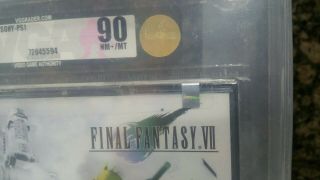 Final Fantasy VII 7 VGA 90 Rare Black Label Release 4