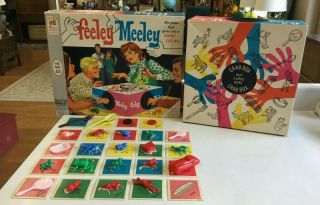 Vintage 1967 Milton Bradley Feeley Meeley Game Party Fun - At Its Best