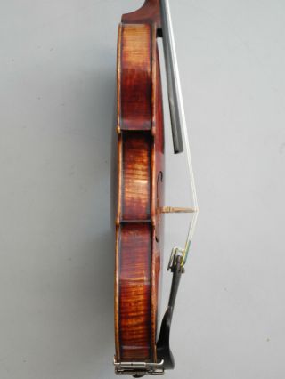 Fine Old French Labeled Violin Rich Tone 10