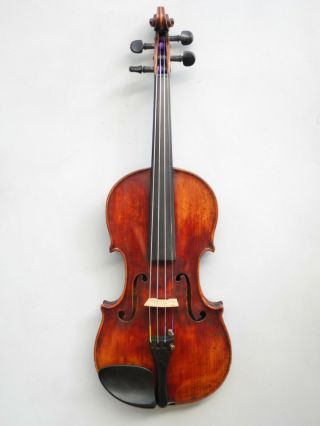Fine Old French Labeled Violin Rich Tone 3