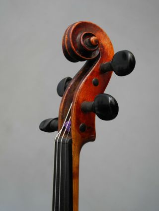 Fine Old French Labeled Violin Rich Tone 4
