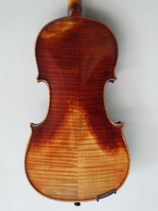 Fine Old French Labeled Violin Rich Tone 8