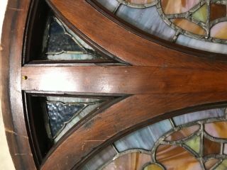Antique stained glass window 4