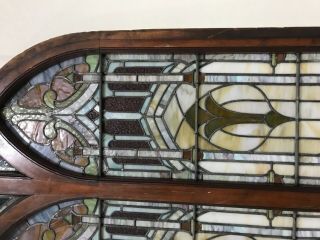 Antique stained glass window 5