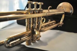 Vintage 1953 Martin Committee Trumpet - Medium Bore (2) Serial 185xxx 9