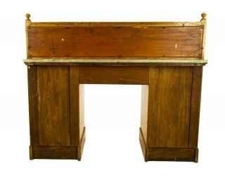 Antique Vanity Desk,  Victorian Marble Top Washstand,  Scotland 1900,  B1437A 9