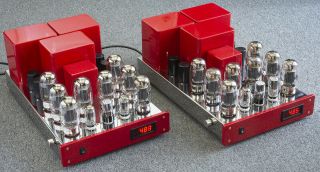 Antique Sound Labs Hurricane 200 Dt Tube Amp Pair Modified By Response Audio Asl
