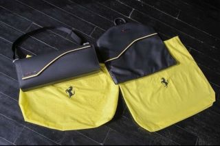 Rare Oem Ferrari Laferrari Luggage Set By Schedoni - & -