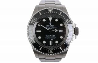 2018 Rolex Sea - Dweller Deepsea 126660 Stainless Steel 44mm Black Dive Watch 9