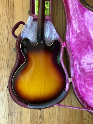 Gibson 1959 ES - 345 Stereo Sunburst with P.  A.  F 100 Vintage 7