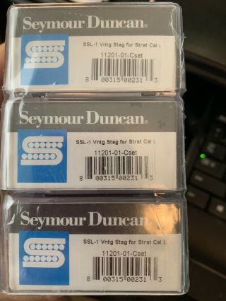 Seymour Duncan SSL1 Vintage set Bridge Neck Middle Full set 2