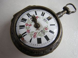 Early Quartier Repeater Verge Fusee Pocket Watch Circa 1700 ? Johann Baptist