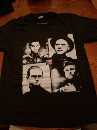 Vintage Depeche Mode Usa 1988 Tour T - Shirt Size L Music For The Masses Tour
