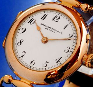 Awesome Solid 14k Patek Philippe & Co Geneva Chronometer With Certificate - 1925