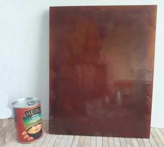 4180g Cherry Amber Bakelite lava flow from Antique bronze table big sheets 3