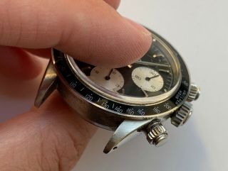1960 ' s Vintage Rolex Cosmograph Daytona ref.  6240 with Black Dial 6239 6263 6265 4