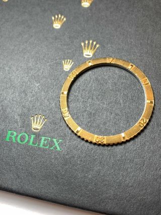 Rolex Thunderbird Datejust Men ' s 36mm 18k Yellow Gold Bezel Ref: 1625 2