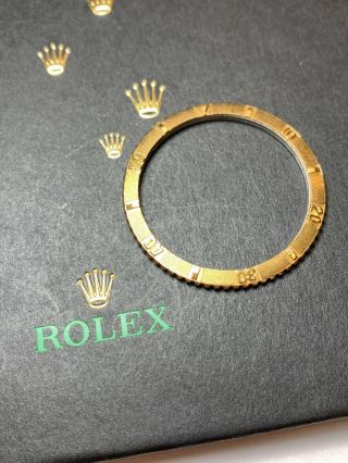 Rolex Thunderbird Datejust Men ' s 36mm 18k Yellow Gold Bezel Ref: 1625 3