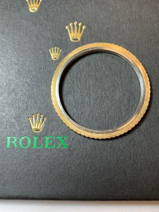 Rolex Thunderbird Datejust Men ' s 36mm 18k Yellow Gold Bezel Ref: 1625 5