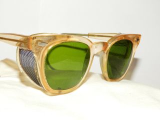 Vintage 50s - 60s Msa Sunglasses Safety Glasses Usa