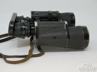 Vintage German Military Benutzer Binoculars in Case 7x50 2239737 15585 7
