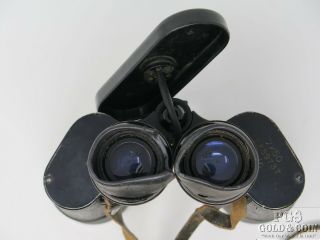 Vintage German Military Benutzer Binoculars in Case 7x50 2239737 15585 9