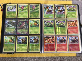 Pokemon Xy Ancient Origins Complete Master Set In Rayquaza/groudon Binder