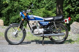 1972 Yamaha Ls2 100 Cc Twin Motorcycle
