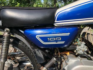 1972 Yamaha LS2 100 CC TWIN MOTORCYCLE 4