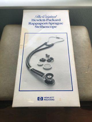 Vintage Hewlett Packard Rappaport Sprague Medical Stethoscope