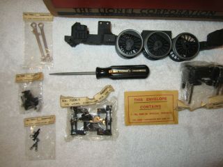 VERY RARE LIONEL 1938 700 K - 1 CONSTRUCTION KIT ALL NO RESER 2