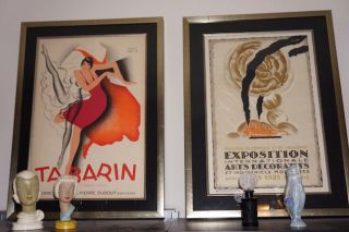 Vintage Poster by Paul Colin 1928 - Tabarin - An Art Deco Icon - RARE 2