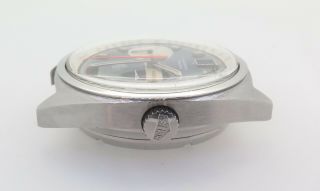 . Vintage Heuer Carrera Cal 1553 Chronograph Steel Watch Cal 15,  Orig GF Bracelet 4
