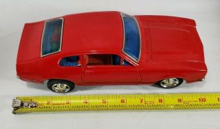 NOS Vintage Mystery Bump N ' Go Ford Mustang Red Battery Operated Non Fall Japan 12