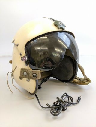 Us Navy Aph - 5 Pilot Flight Helmet Sierra Engineering Vintage 1950’s - 1960’s