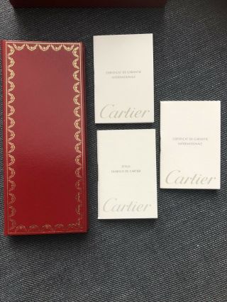 Vintage Authentic Cartier Pen & Pencil Set - With Certificates 4