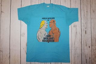 Vintage No Holds Barred Hulk Hogan Wwf T - Shirt Tee 1989