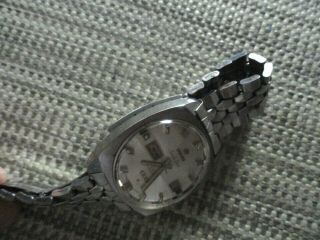 Vintage Titoni Space Star Day/Date Automatic 25 Jewels Rotomatic 009 Watch 7