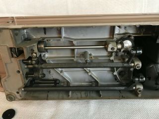 1955 Vintage Singer 301A Gear Drive Lock Stitch Sewing Machine Serviced 11