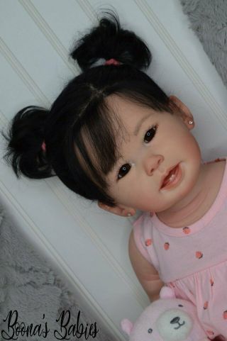 Ready To Ship Reborn Baby Girl Asian Toddler Doll Teegan By Ping Lau