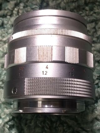 Vtg 1966 Leitz Wetzlar Germany Summicron 1:1.  4/50 Lens Fits M3 M5 Leica 7